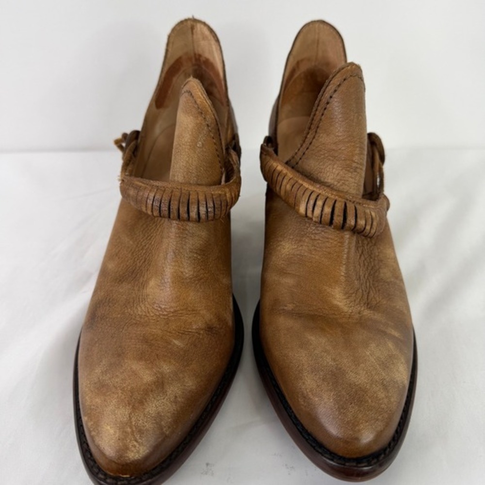 Sundance‎ Vera Cruz Estrada Embroidered Western Ankle Boots Spain Size 39 - Picture 7 of 13
